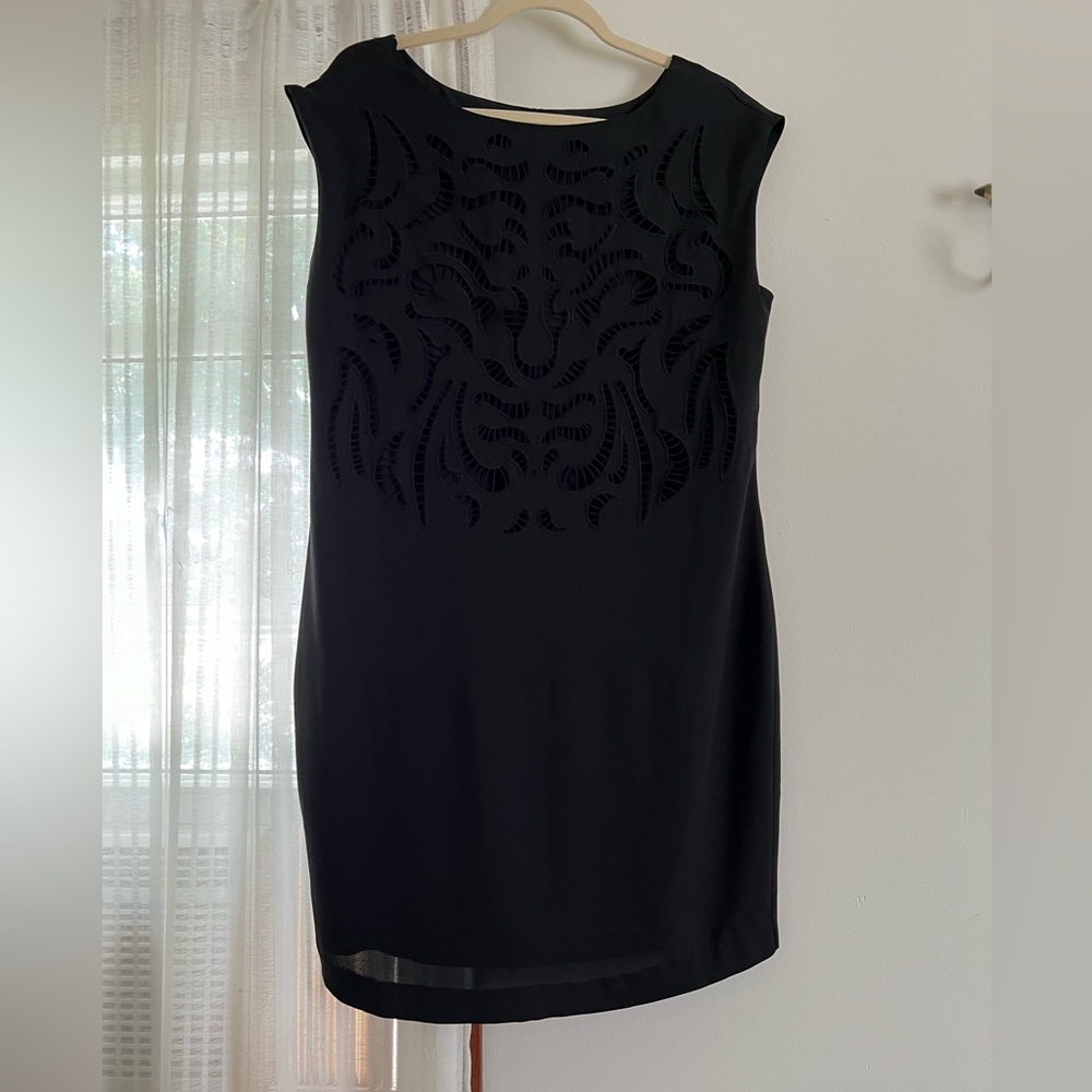 Marc New York by Andrew Marc shift dress with cutout detail